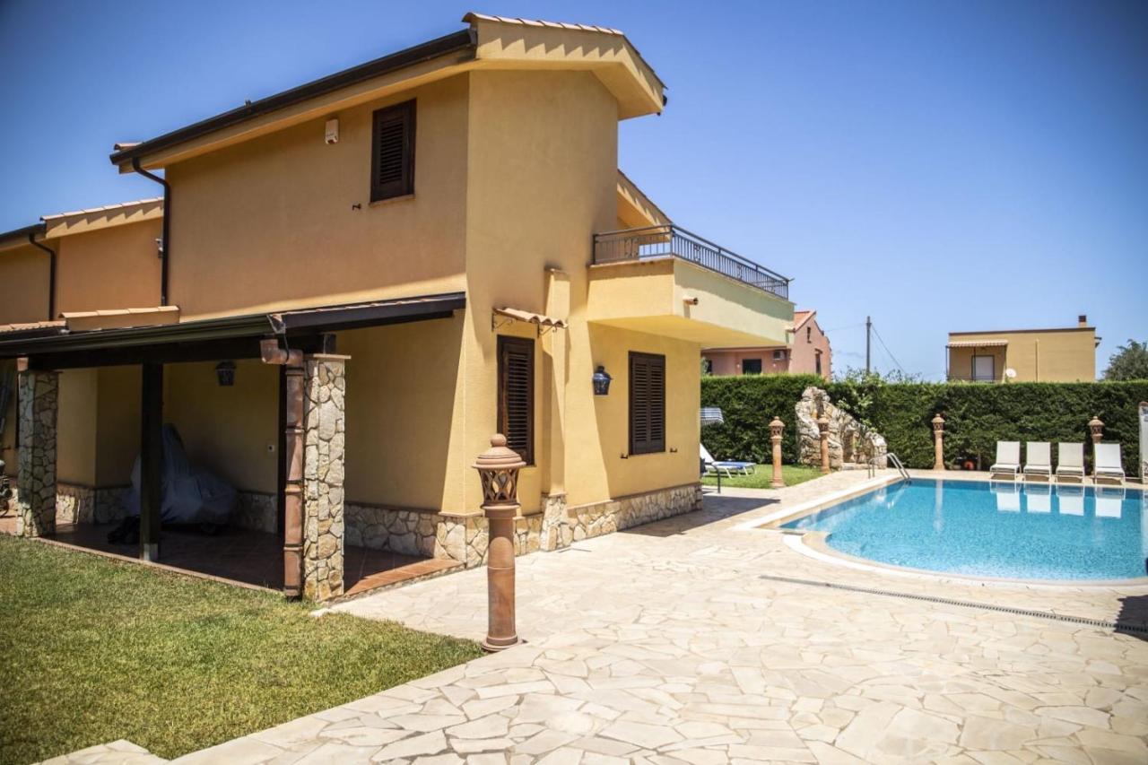 Dimora Fanale, Villa Esclusiva Con Piscina Privata - Fanale Rentals Альтавилла-Милича Экстерьер фото